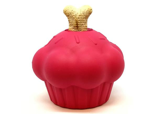 Cupcake Treat Dispenser Dog Chew Toy