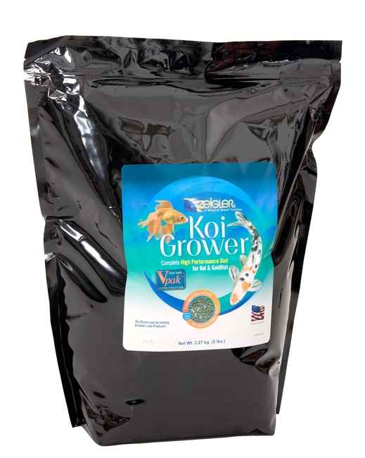 Zeigler Koi Grower High Performance Diet for Koi & Goldfish, 5 Pounds