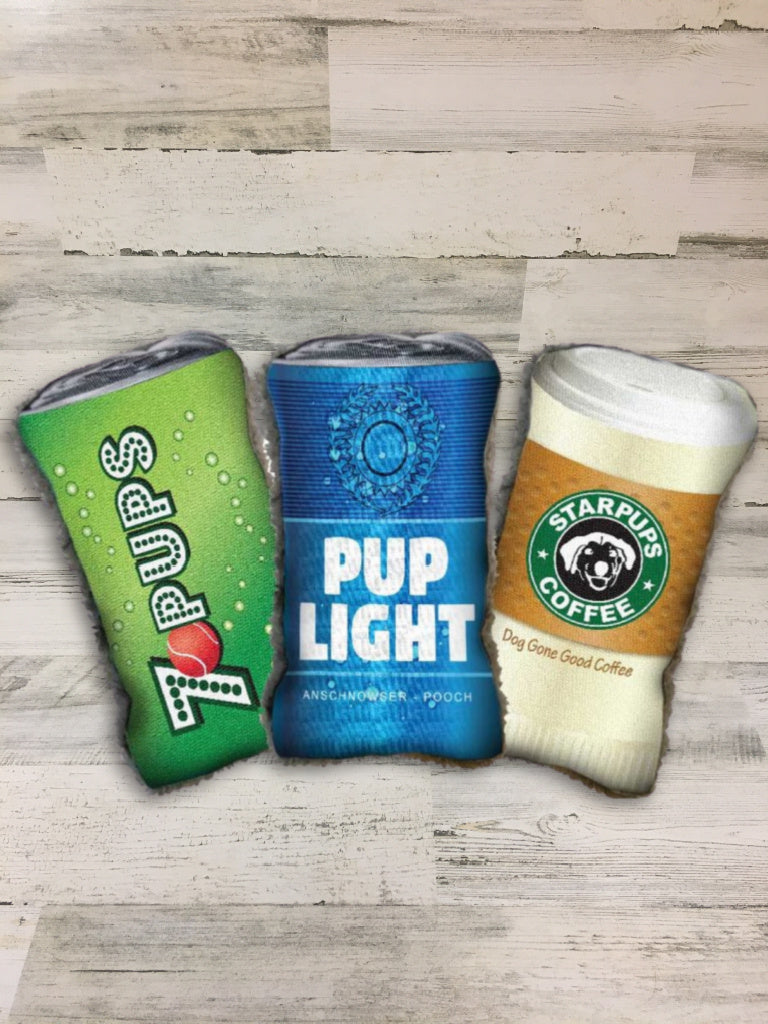 Cycle Dog Duraplush Brew Gear Dog Toy