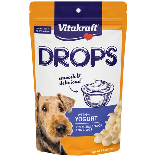Vitakraft Drops Dog Treats Yogurt 1ea/8,8 oz