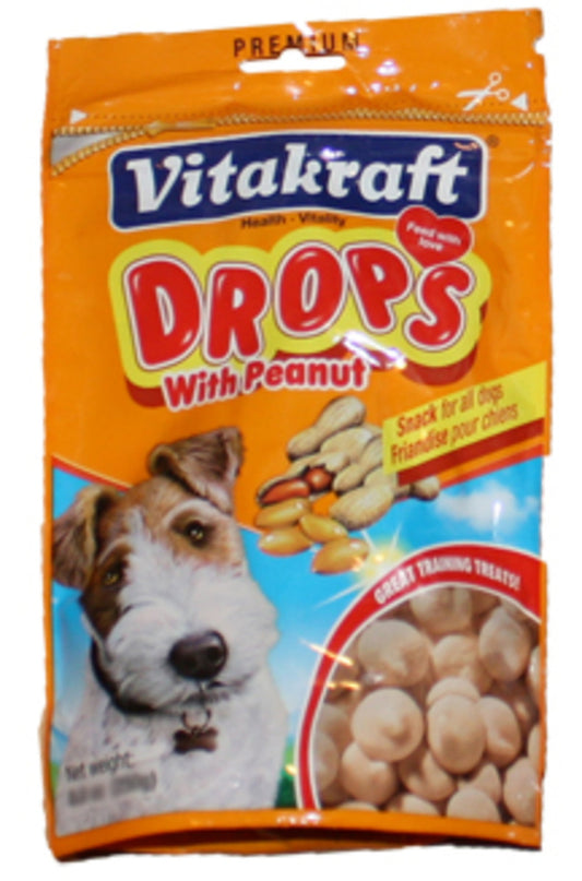 Vitakraft Drops Dog Treats Peanut 1ea/8,8 oz
