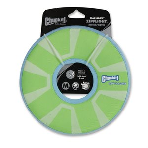 Chuckit - Max Glow Zipflight Dog Toy