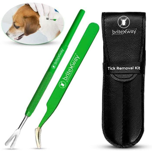 2-Pack: BritenWay Stainless Steel Tick Remover Set