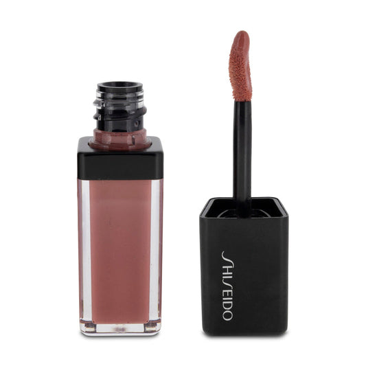 Shiseido LacquerInk Lipshine Lip Gloss 312 Electro Peach (Blemished Box)