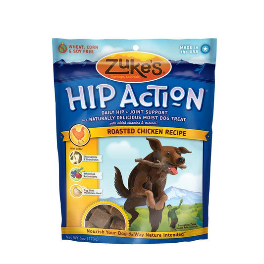Zukes Dog Hip Action Chicken 6oz,