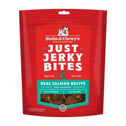 Stella And Chewys Dog Just Jerky Grain Free Salmon 6oz,