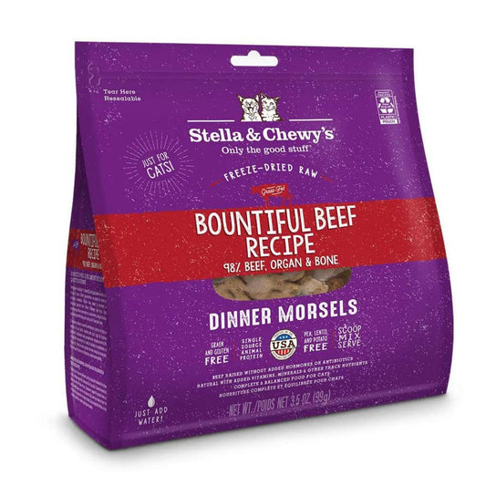 Stella & Chewys Bountiful Beef Freeze Dried Raw Dinner Morsels 18oz.