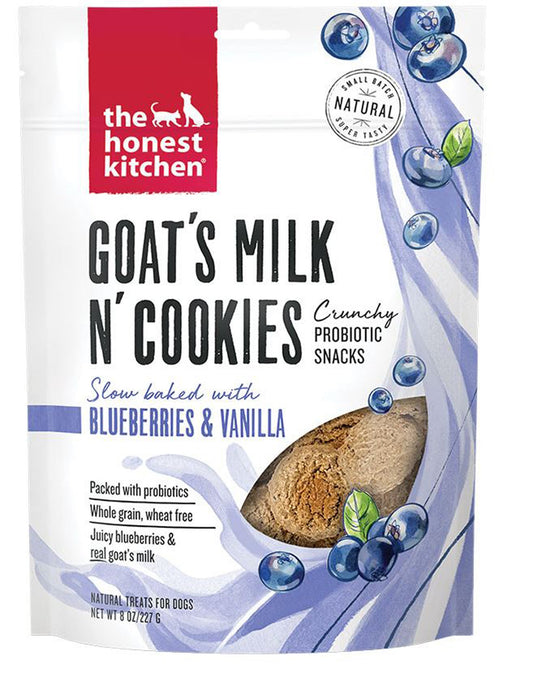 The Honest Kitchen Dog Goats Milk N Cookies Blueberry 8oz,