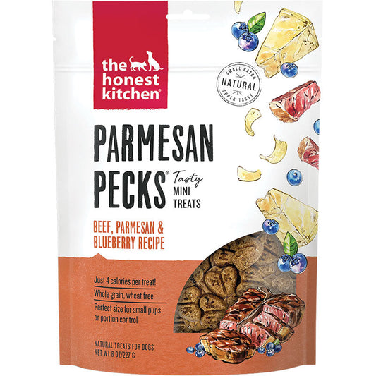 The Honest Kitchen Dog Parmesan Pecks Beef And Blueberry 8oz,