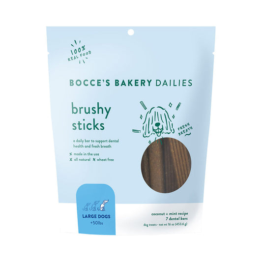 Bocees Dog Bushy Sticks Large 16oz,