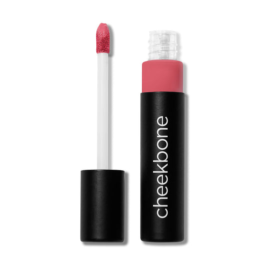 A velvety vegan matte liquid lipstick that coats lips in a rich, full-coverage color while hydrating.