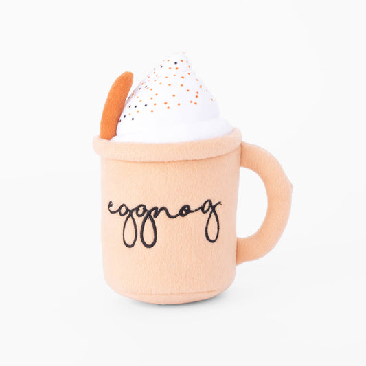 Zippy Paws Holiday Plush Eggnog