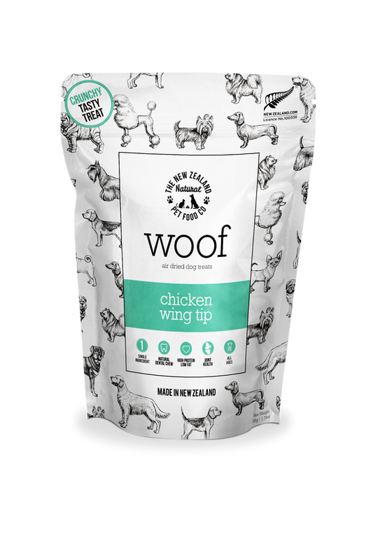 WOOF Chicken Wing Tip Treats