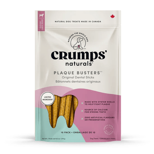 Crumps Naturals Dog Treats Plaque Busters Original