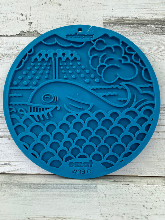 SodaPup Whale Design eMat with Suction Cups