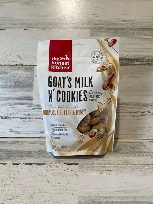 The Honest Kitchen Goat's Milk N' Cookies Peanut Butter & Honey 6oz