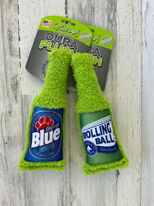 Cycle Dog Duraplush Brew Gear Dog Toy