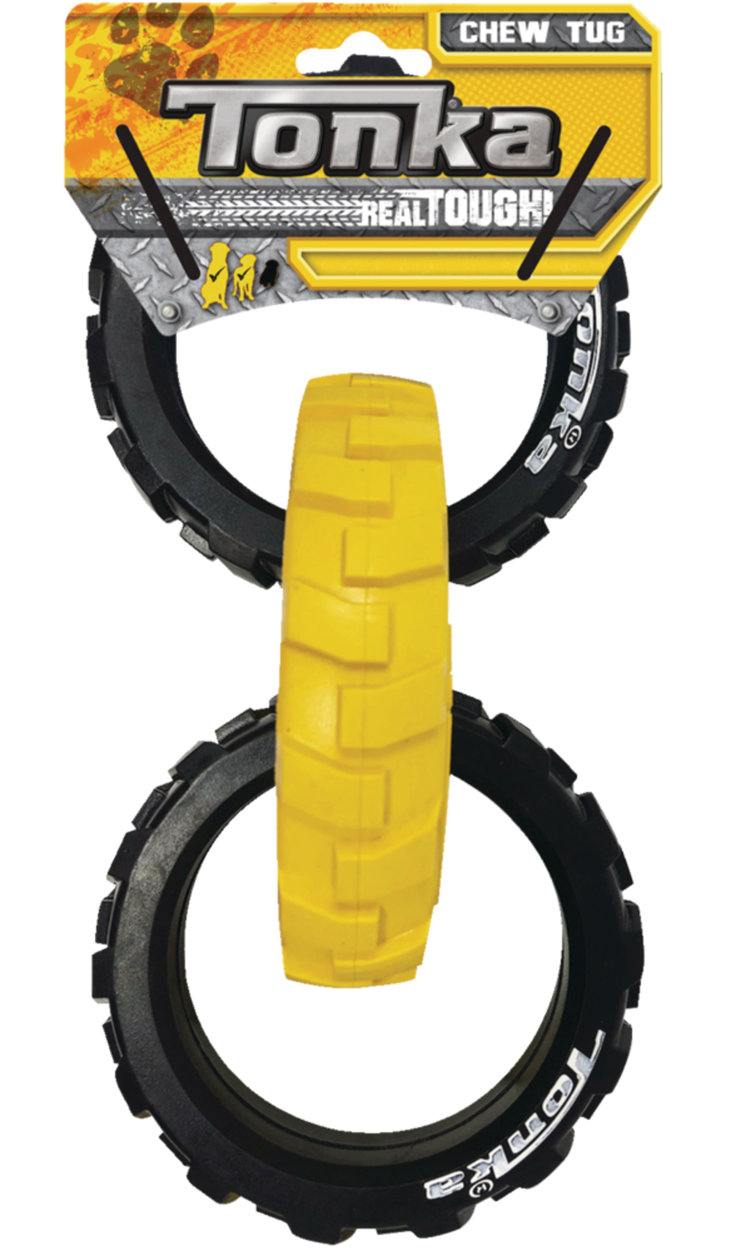 Tonka - Flex Tread 3 Ring Tug Dog Toy